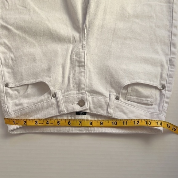 Sincerely Jules Off White Cropped Mom Jeans - Picture 4 of 6
